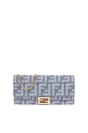 ★FENDI★ チェーンバッグ WALLET ON CHAIN BAGUETTE 8M0498AUNJ Wallet On Chain Baguette Fabric Beige | Fendi